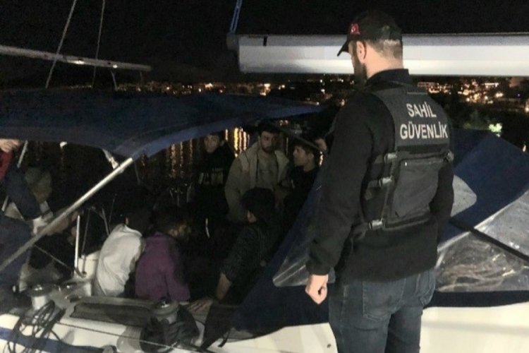 Bodrum a&ccedil;ıklarında &ccedil;ok sayıda g&ouml;&ccedil;men yakalandı