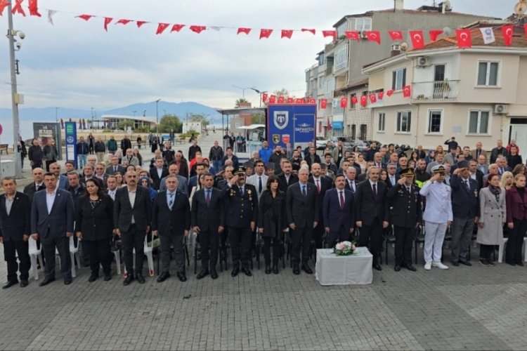 Mudanya Mütarekesi'nin 103'üncü yılı törenle kutlandı