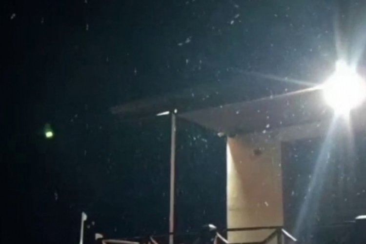 Karab&uuml;k'e mevsimin ilk karı d&uuml;şt&uuml;