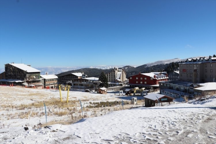 Uludağ kayak sezonunu bekliyor