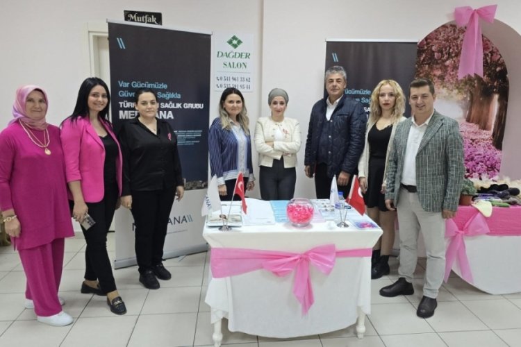 DAĞDER'de 'Pembe Gece': Kadınlar meme kanserine karşı bir araya geldi...