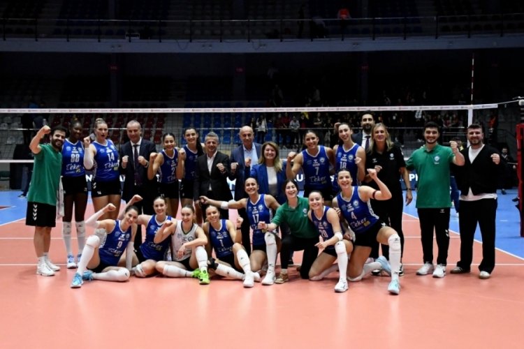 Nil&uuml;fer'in sultanları lige galibiyetle başladı