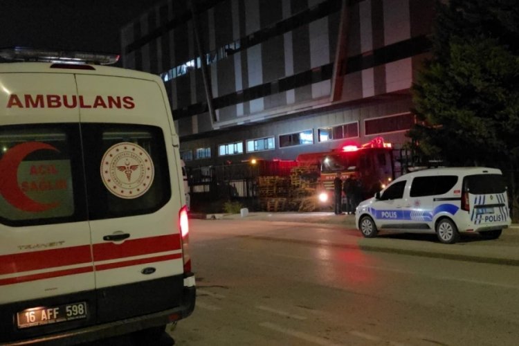 Bursa'da tekstil at&ouml;lyesinde yangın!