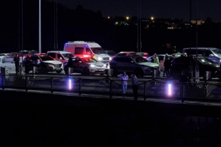 FSM K&ouml;pr&uuml;s&uuml;'nde hareketli dakikalar: Canına kıymaya &ccedil;alıştı