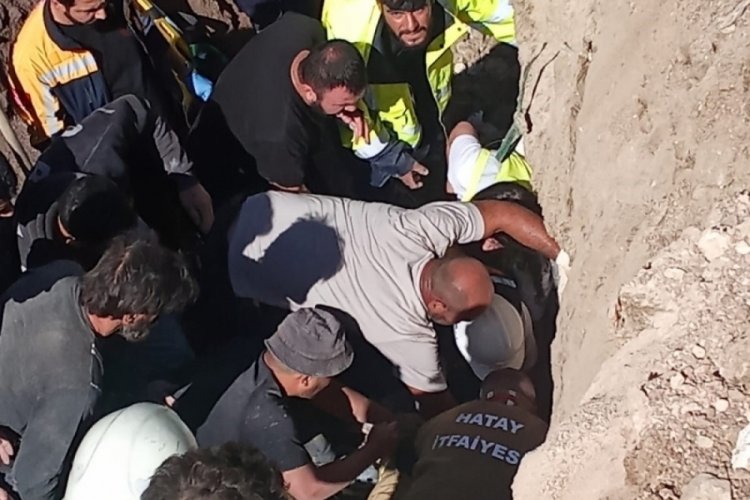 Şantiye alanında yaşanan g&ouml;&ccedil;&uuml;kte can pazarı