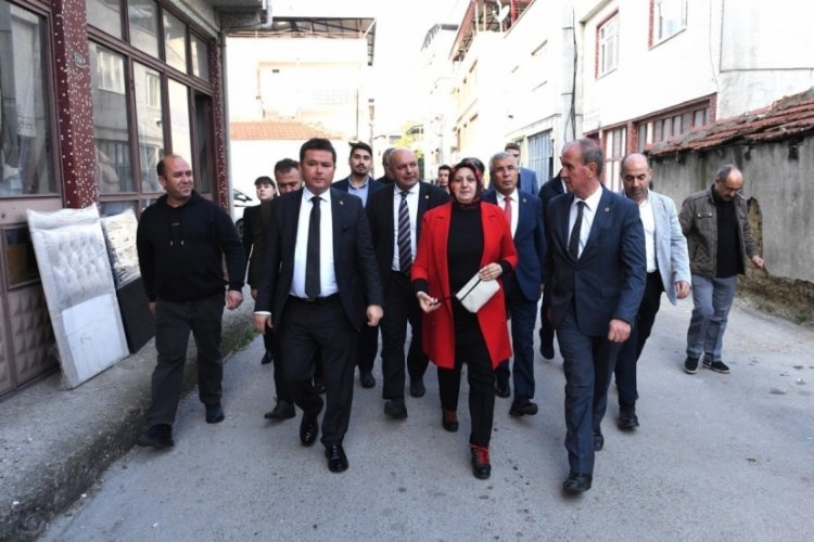 Bursa Osmangazi Belediyesi vatandaşla kol kola