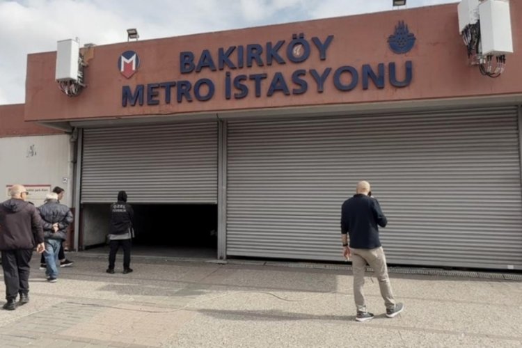 Metro istasyonunda intihar: Seferlere kapatıldı