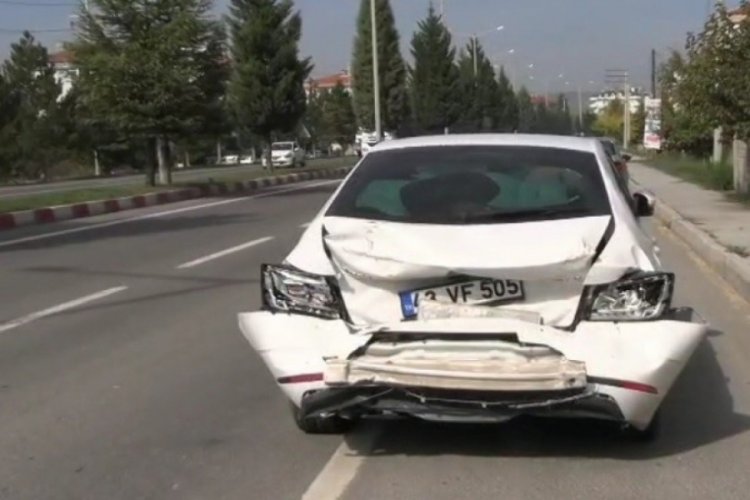 K&uuml;tahya'da korkutan kaza! 2 yaralı