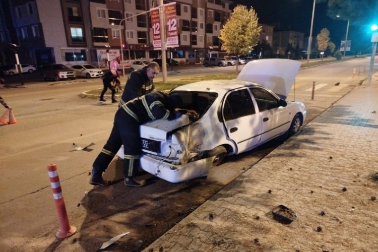 Erzincan'da korkutan kaza! 1 yaralı