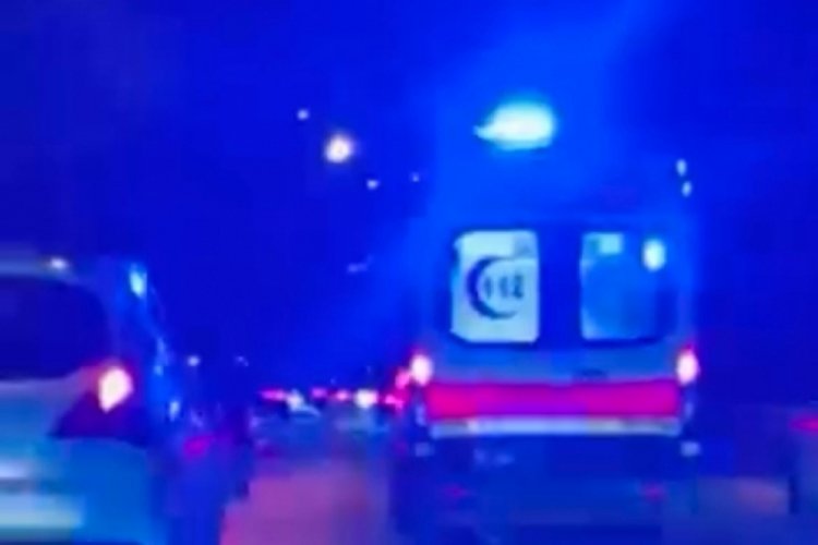 Bursa trafiğinde ambulansa destek