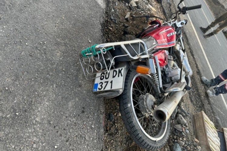 Tankerle &ccedil;arpışan motosiklet s&uuml;r&uuml;c&uuml;s&uuml; hayatını kaybetti