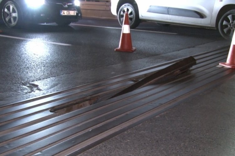 &Ccedil;ok sayıda aracın lastiği patladı