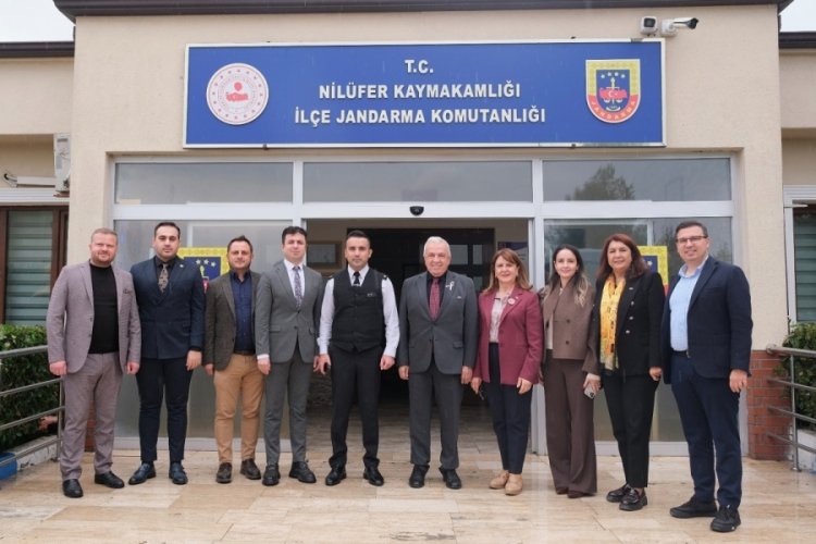 Başkan Şadi &Ouml;zdemir'den &Uuml;steğmen &Ouml;nderışık'a hayırlı olsun ziyareti