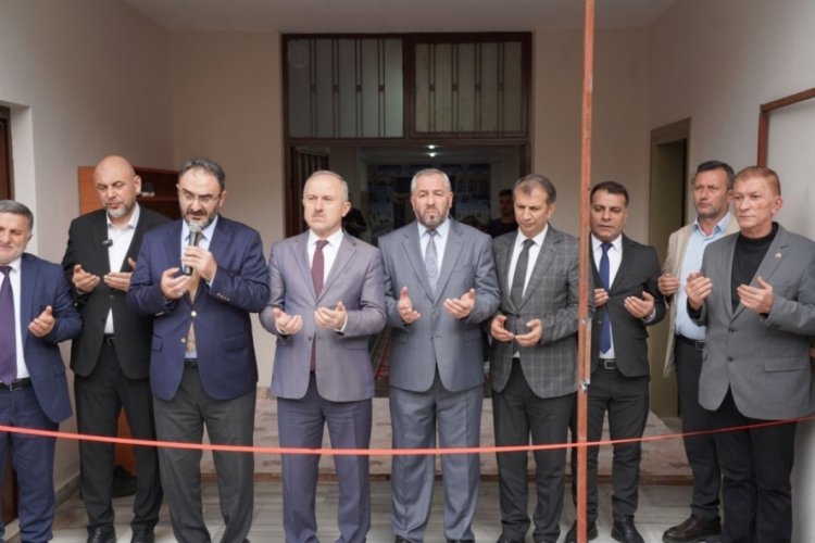 Orhangazi Yenik&ouml;y Mahallesi'nde gen&ccedil;lik merkezi dualar ile hizmete a&ccedil;ıldı!