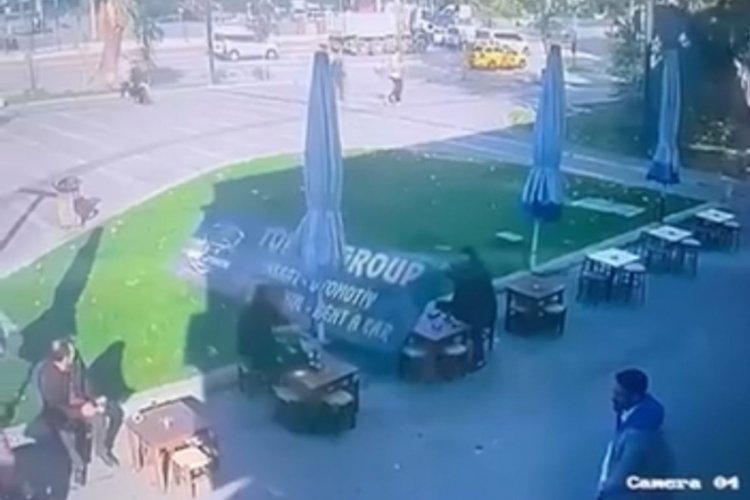 Bursa'da lodos korkulu anlar yaşattı