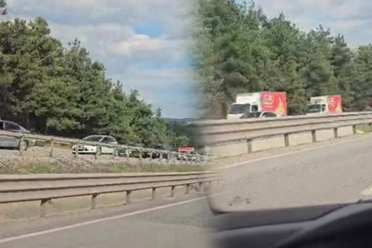 Bursa'nın meşhur rampasında trafik kilit! Sebebi belli oldu...