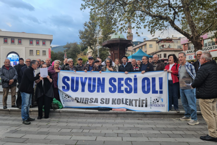 Bursa Su Kolektifi soruyor: 'Suyumuza ne oldu?'