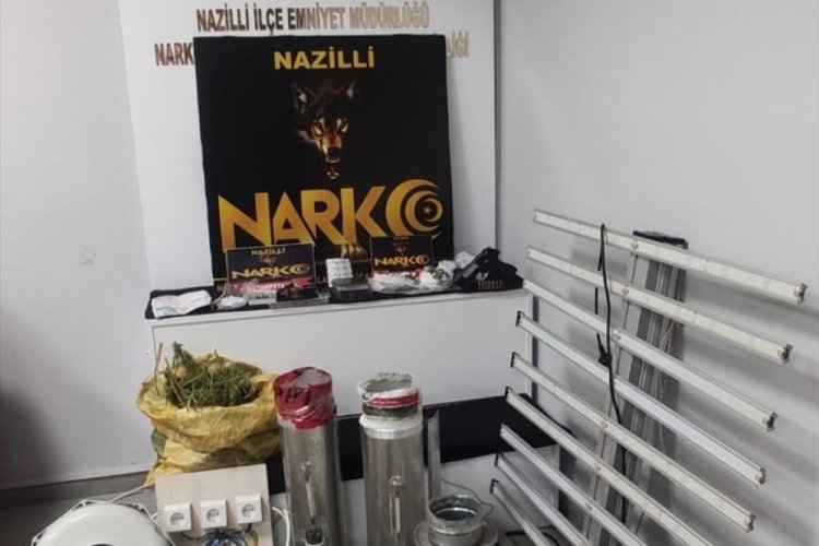 Aydın'da uyuşturucu operasyonunda yakalanan 2 zanlı tutuklandı