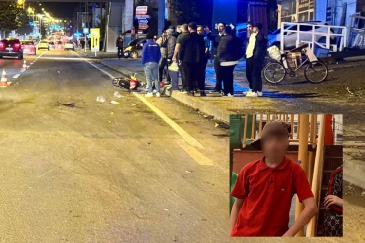 Şerit değişikliği faciaya d&ouml;n&uuml;şt&uuml;! Daha 13 yaşında...