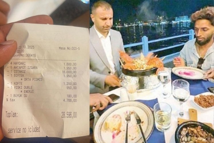 Turistlerin yemek molası pahalıya patladı!