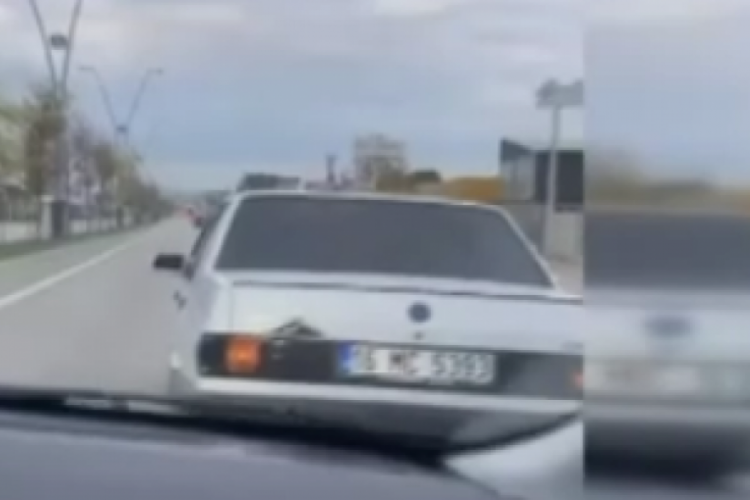 Bursa'da trafik kavgası kamerada!