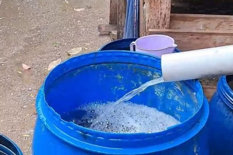 Bursa'da &ouml;rnek davranış! Su tasarrufu i&ccedil;in...