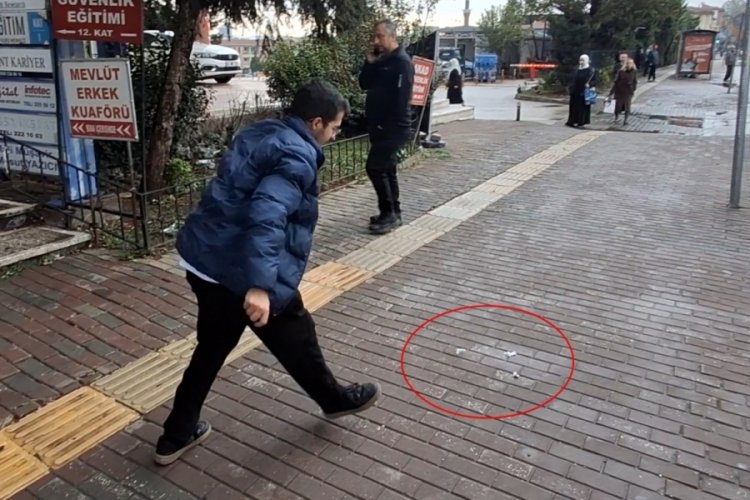 Bursa'da ayıplandı! Yaptığına pişman oldu...