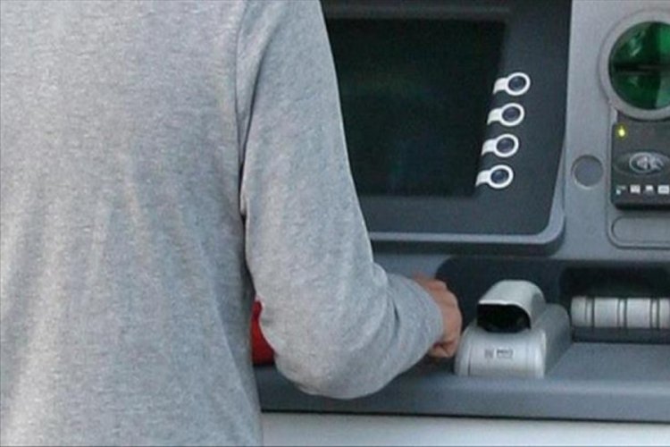 İş makinesi ile ATM &ccedil;aldılar