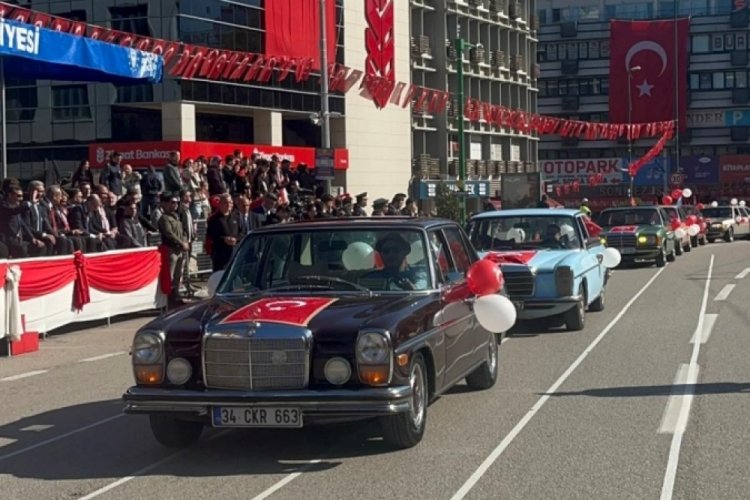 Bursa'da bir başka y&uuml;r&uuml;y&uuml;ş! BESOB başkanları ve &uuml;yeleri sokaklarda...