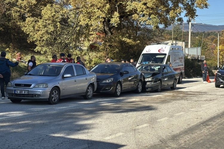 Bolu-Abant yolunda zincirleme kaza: 3 yaralı