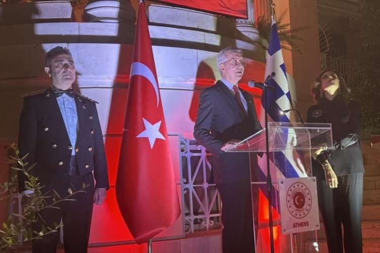 Yunanistan'da T&uuml;rkiye Cumhuriyeti'nin kuruluşunun 102. yılı kutlandı