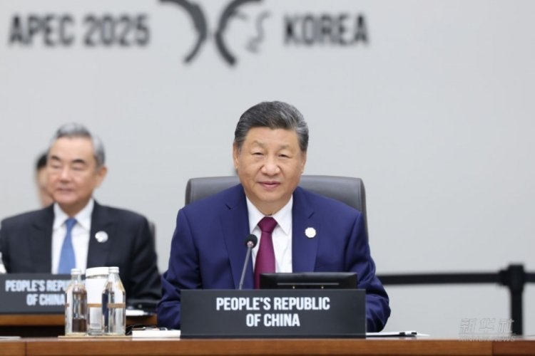 &Ccedil;in Devlet Başkanı Şi Cinping, APEC Zirvesi'nde konuştu