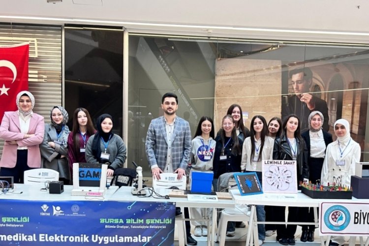 Orhangazi Erenler Kız Mesleki ve Teknik Anadolu Lisesi, Bursa Bilim Şenlikleri'nde...