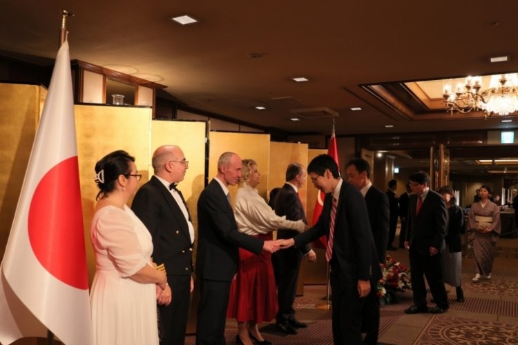 Japonya'da 29 Ekim Cumhuriyet Bayramı resepsiyonu