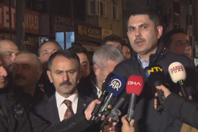 Bakan Kurum: "Gebze'de bug&uuml;n itibariyle 16 bina tahliye edildi"
