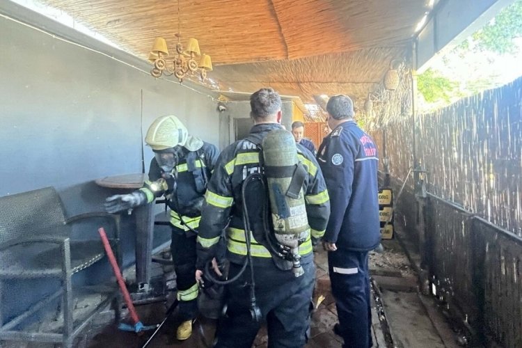 Restoranda &ccedil;ıkan yangından acı haber geldi