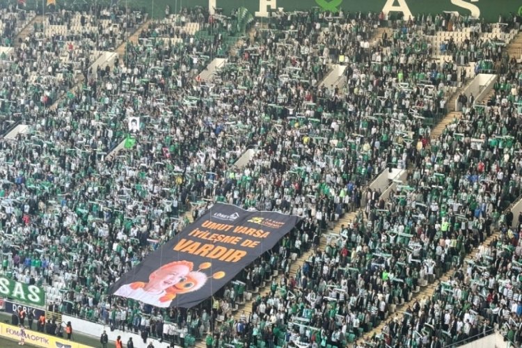 Bursaspor'dan anlamlı çağrı: 'Umut varsa iyileşme de vardır'