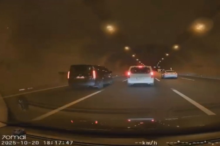 Aracıyla makas atan s&uuml;r&uuml;c&uuml; yakalandı!