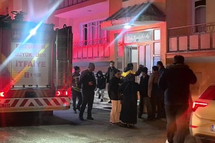Paland&ouml;ken'de korkutan yangın