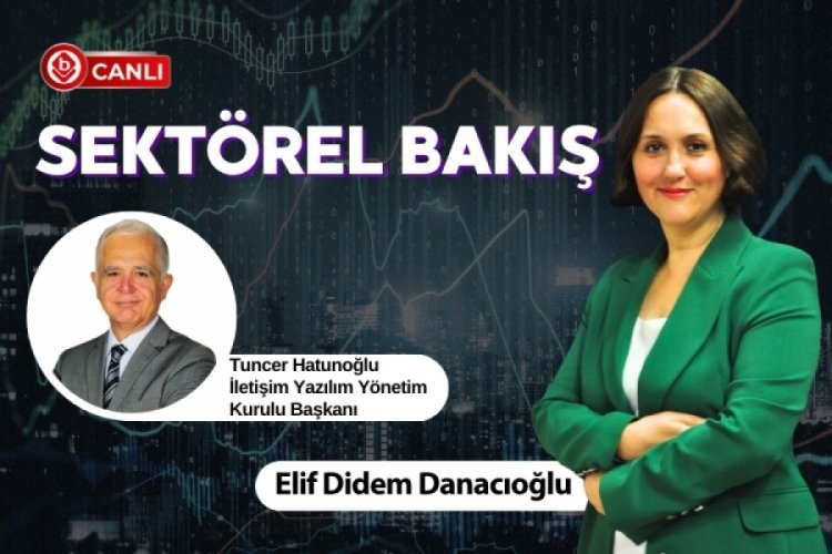 Gazeteci Elif Didem Danacıoğlu'nun konuğu; İletişim Yazılım Y&ouml;netim Kurulu Başkanı Tuncer Hatunoğlu