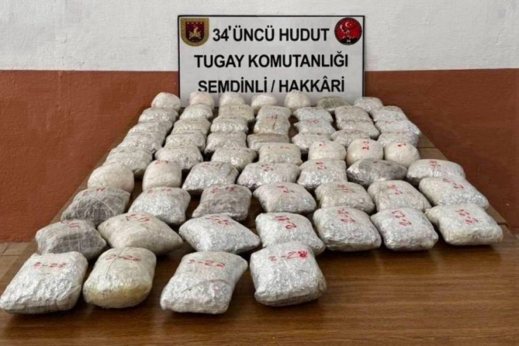 Hudut hattında 32 kilo gram uyuşturucu ele ge&ccedil;irildi