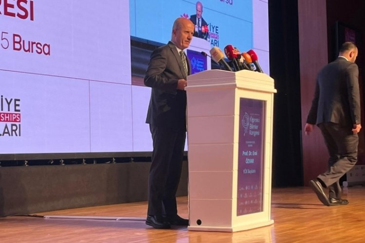 Y&Ouml;K Başkanı Bursa'da duyurdu! Akademik &ccedil;alışmalara yeni mevzuat geliyor...