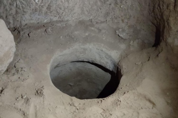 Kimsenin bilmediği yer altı şehrini keşfedip define aradılar