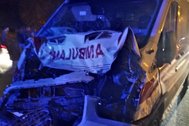 Ambulans mandaya &ccedil;arptı