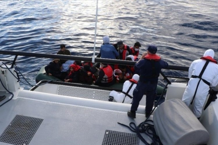 &Ccedil;anakkale'de 34 ka&ccedil;ak g&ouml;&ccedil;men yakalandı