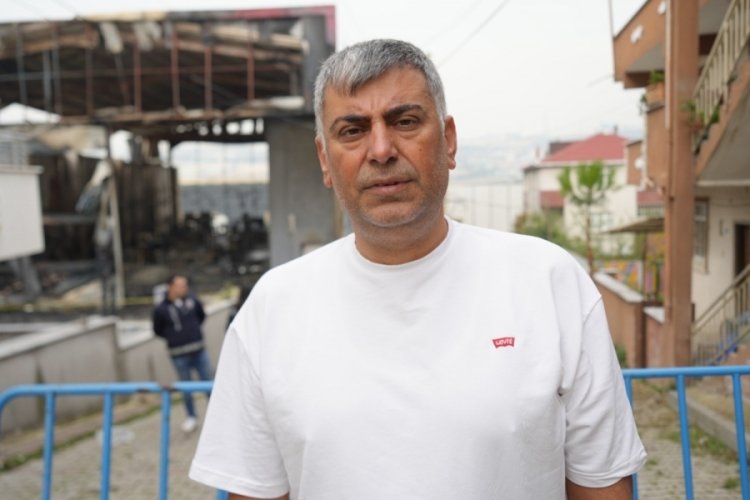 Yangında eşini kaybetti! H&uuml;z&uuml;n dolu a&ccedil;ıklamalar...