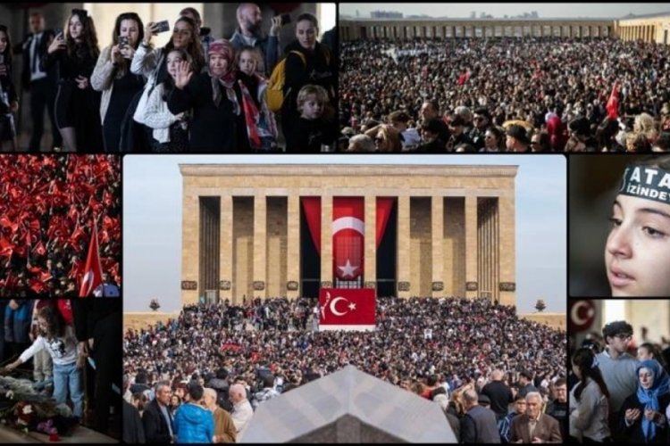 10 Kasım'da Anıtkabir'e rekor ziyaret
