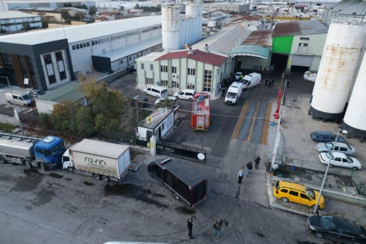 Yağ fabrikasında patlamada: 10 yaralı