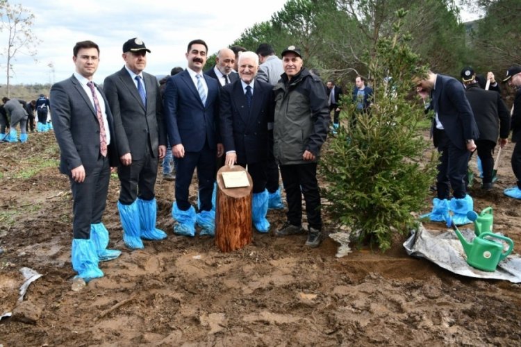 Bursa'da en anlamlı ağa&ccedil; dikme etkinliği! Şehit Savcı Selim Kiraz'ın adını taşıyacak...
