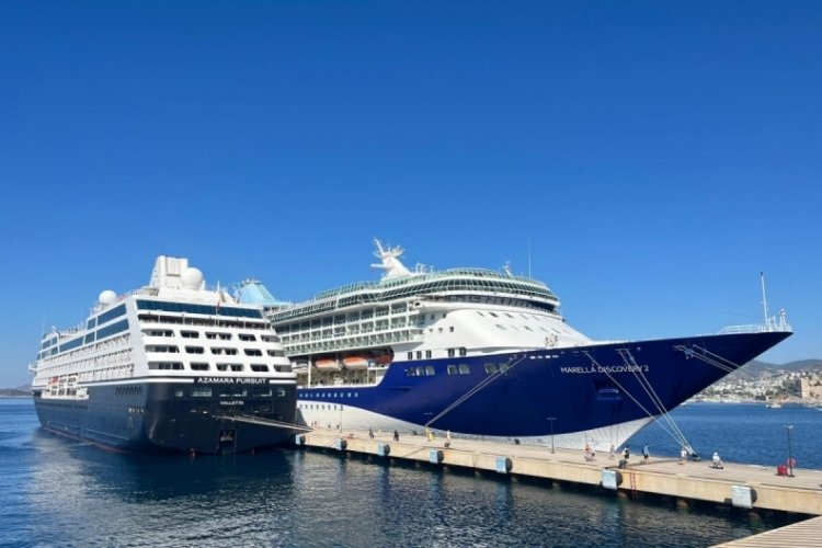 Bodrum'da kruvaziyer turizmi rekorla sona erdi
